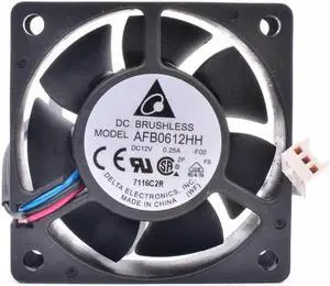 AFB0612HH-F00 6cm 6025 60mm fan 60x60x25mm DC12V 0.25A server power cooling fan