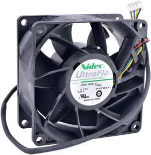 V80E12BHA7-57 8cm 80mm fan 8038 80x80x38mm 12V 0.80A Double ball bearing air volume server cooling fan