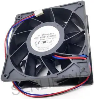 Nuevo ventilador de refrigeración cuadrado de 3 cables pfr1224uhe-ce75 DC24V 1.75A Nuevo ventilador de refrigeración cuadrado de 3 cables pfr1224uhe-ce75 DC24V 1.75A