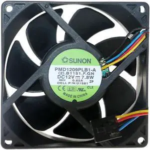 PMD1209PLB1-A 9cm 92mm fan 9032 9232 DC 12V 7.8W D ell chassis cooling fan
