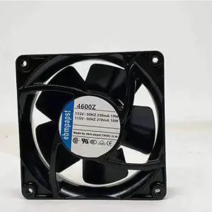 4600Z ebmpapst 115V 120mm Fan - 19/18W 45DB 12038 Cooling Fan