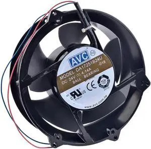 DA17251B24U 17cm 170mm fan 17251 172x172x51mm 24V 4.14A Double ball bearing cabinet metal cooling fan DA17251B24U 17cm 170mm fan 17251 172x172x51mm 24V 4.14A Double ball bearing cabinet metal cooling fan