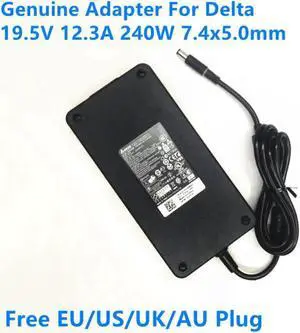 DELTA ADP-240AB B 240W 19.5V 12.3A ADP-240AB D GA240PE1-00 AC Adapter For 230W Laptop Power Supply Charger