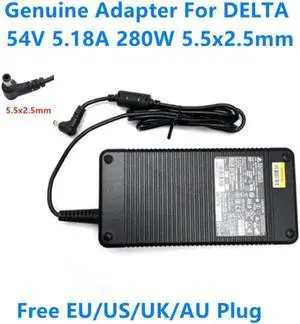 54V 5.18A 280W DELTA ADP-280BR B 740-066489 Power Supply AC Adapter For Juniper SRX320 Planet POE Charger