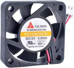 FD124010LB 4cm 40mm fan 4010 12V 0.055A Double ball bearing ultra quiet cooling fan
