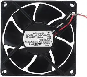 For NMB 3110KL-04W-B89 8025 8cm 12V 0.46A ultra-durable double ball bearing fan for For NMB 80*80*25mm