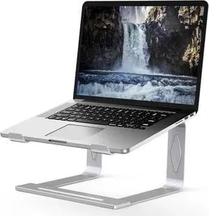 Laptop Stand for Desk Metal Laptop Riser Holder Removable Notebook Stand Ventilated Cooling Computer Riser Compatible with 10-15.6 Laptops