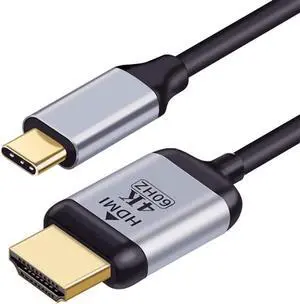 USB 3.1 Type C USB-C Source to DisplayPort DP Displays Male 4K Monitor Cable for Laptop 1.8m