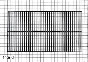 Appliance Factory Parts 55801 grid, porc stl wire, 14.71875 x 26.625;