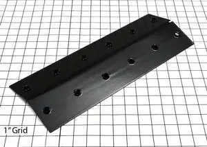 Appliance Factory Parts 95131 heat plate, porc stl, 16.5 x 6.25; Colem