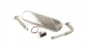 Appliance Factory Parts SM183A-12 LARGE BAR BURNER 430 SS +