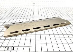 Appliance Factory Parts 92341 heat plate, 304 ss, 17.3125 x 5.6875, Ch