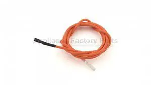 Appliance Factory Parts 03610 ignitor wire, heavy gauge, 1.2m, with 2.