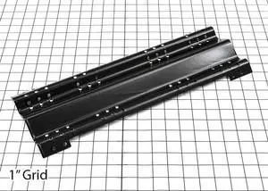 Appliance Factory Parts 98511 heat plate, porc stl, 17.5625 x 6.3125;