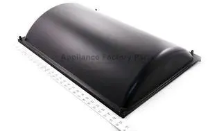 Char-Broil g517-0800-w1 Trough, Single. Black Porcelain Trough A