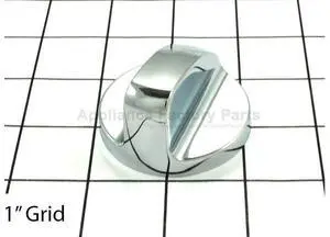 Char-Broil G511-0010-W1 Control Knob. Chrome plated control knob