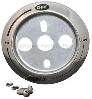 Char-Broil G614-0064-W1 Bezel, F/ Control Knob. Measures approxi