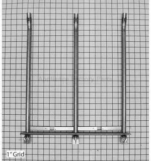 Appliance Factory Parts 5304444632 3 CELL BURNER