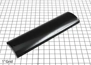 Appliance Factory Parts 95601 heat plate, porc stl, 15.625 x 4.125; Ke