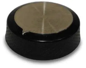 Char-Broil G355-2600-W1 Control Knob. Measures approx: 2.28" D
