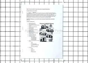 Appliance Factory Parts MANUAL MIRRO OWNERS MANUAL