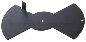 Char Broil 16020070 Butterfly Damper Ass'Y H/Bd/L Blk. Measu