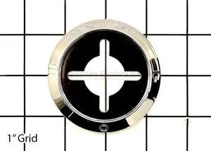 Char-Broil G651-0058-W1 Bezel Knob. Fits multiple gas grill mode