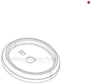 Char-Broil G312-B202-W1 Bezel Temperature Gauge.