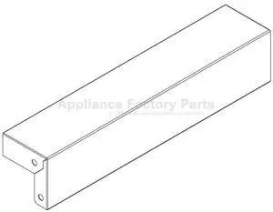 Char-Broil G460-3501-W1 Fascia For Right Shelf.
