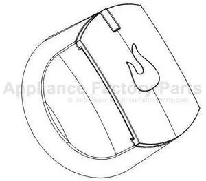 Char Broil 29105060 Control Knob.
