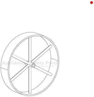 Char-Broil CB020-513 Wheel 10 Inch.
