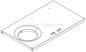 Char-Broil G652-1100-W1 Bottom Shelf.