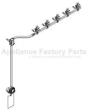 Char-Broil G552-0700-W1 Hose Valve Regulator