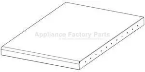 Char Broil G321-8600-W1 Right Side Shelf