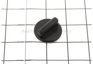 Appliance Factory Parts P61493915 KNOB CONTROL BLACK