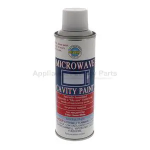 Appliance Factory Parts 98QBP0302 MICROWAVE OVEN CAVITY PAINT IN SNOWWHITE
