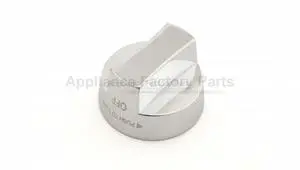 Appliance Factory Parts PFKKK10A CHROME CONTROL KNOB FOR PF SERIES