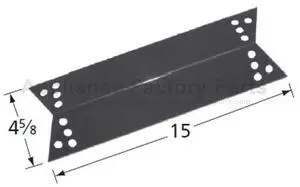 Appliance Factory Parts 90681 heat plate, porc stl, 15 x 4.625; Kenmor