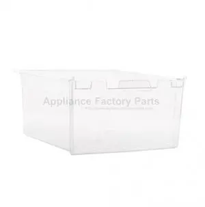 Appliance Factory Parts WR32X10834 REFRIGERATOR VEGETABLE PAN - CLEAR