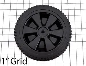 Appliance Factory Parts 550003 Wheel 8  inch plastic.