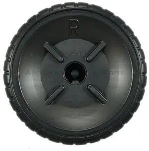 Appliance Factory Parts J4390-2289 Right Wheel rear for Mustang - black
