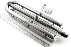 Appliance Factory Parts 15481 burner, pipe, ss, 21.875 x 6.125; Viking