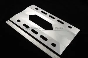 Appliance Factory Parts 91271 heat plate, ss, 17.3125 x 9.875; Cosco,