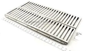 Appliance Factory Parts 99721 heat plate, ss, 14.875 x 24.375; Ducane