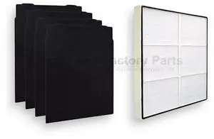 Appliance Factory Parts 83376 HEPA FILTER COMES WITH 4 PREFILTERS