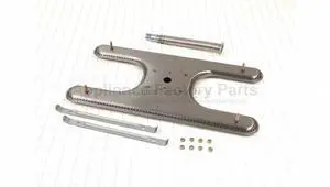 Appliance Factory Parts 110175-76.1 STAINLESS H Burner with flex venturi