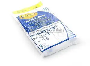 Appliance Factory Parts PR-1407 3 PACK U-3 BAGS