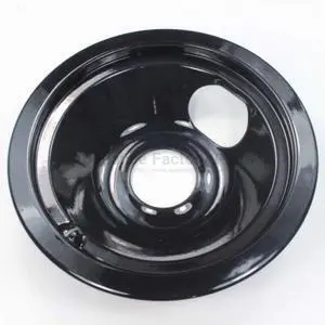 Appliance Factory Parts WB31T10014 RANGE BURNER BOWL - BLACK PORCELAIN - 6"