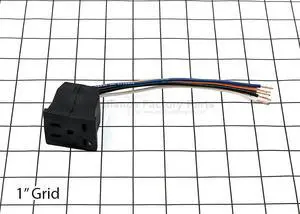 Appliance Factory Parts 110361 PUMP RECEPTACLE (115/230V)