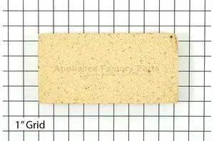 Appliance Factory Parts 5B941 FIREBRICK